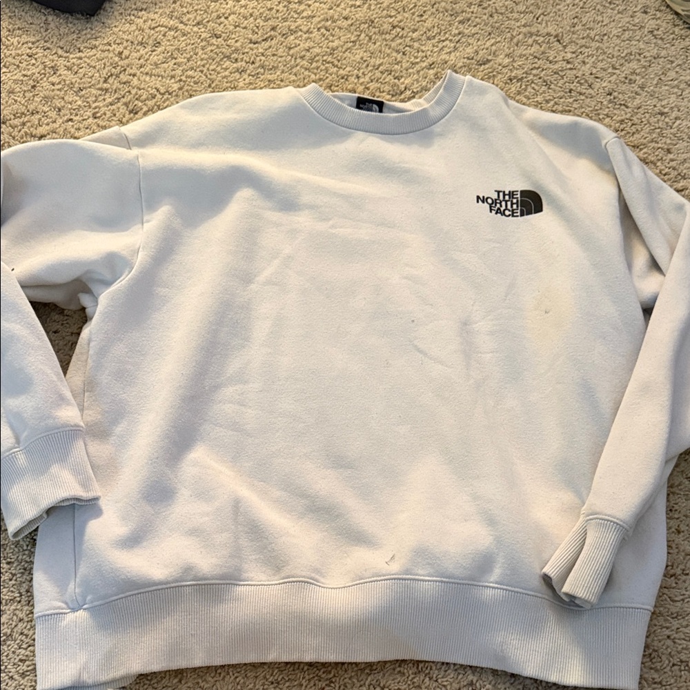 The North Face Men's Cream Crewneck Sweater